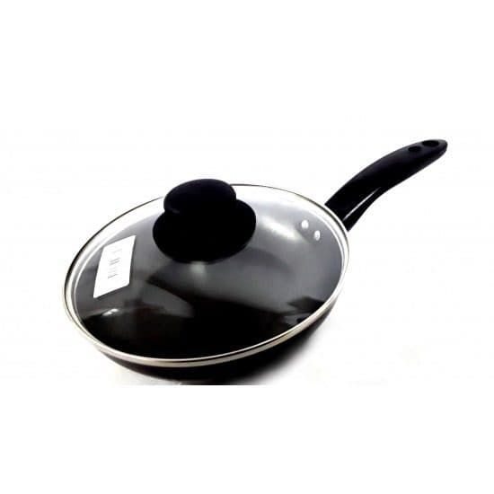SOV 20cm Frypan Non Stick & Glass Lid