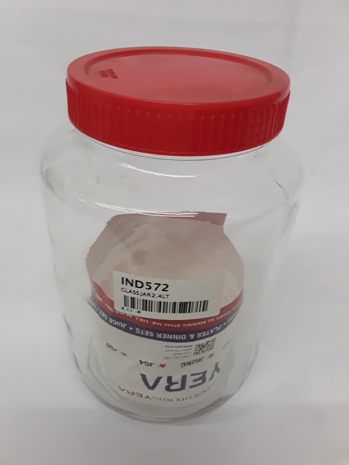 SOV  glass Jar 2.4l