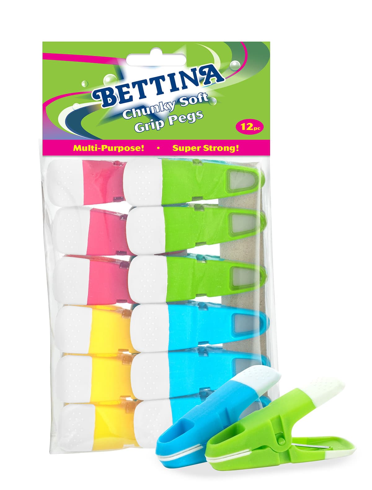 Bettina 12pc Extra Large Pegs