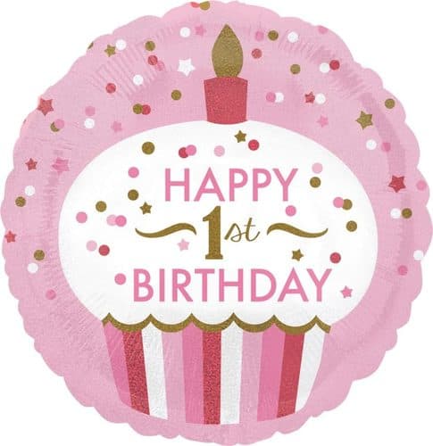 SD-C:1st Birthday Cupcake Girl