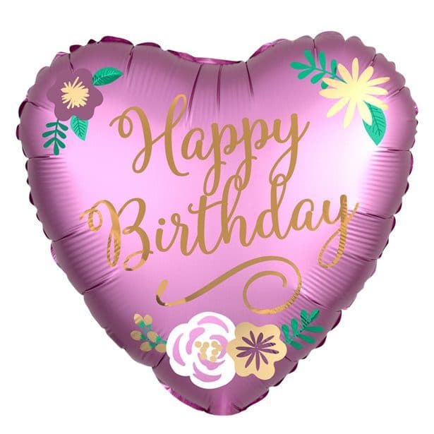 SD-H: Birthday Satin Flowers