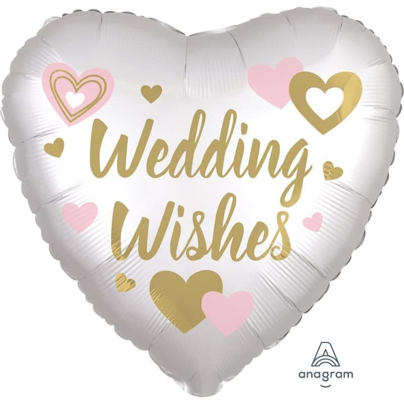 SD-H: SAT WEDDING WISHES WHITE