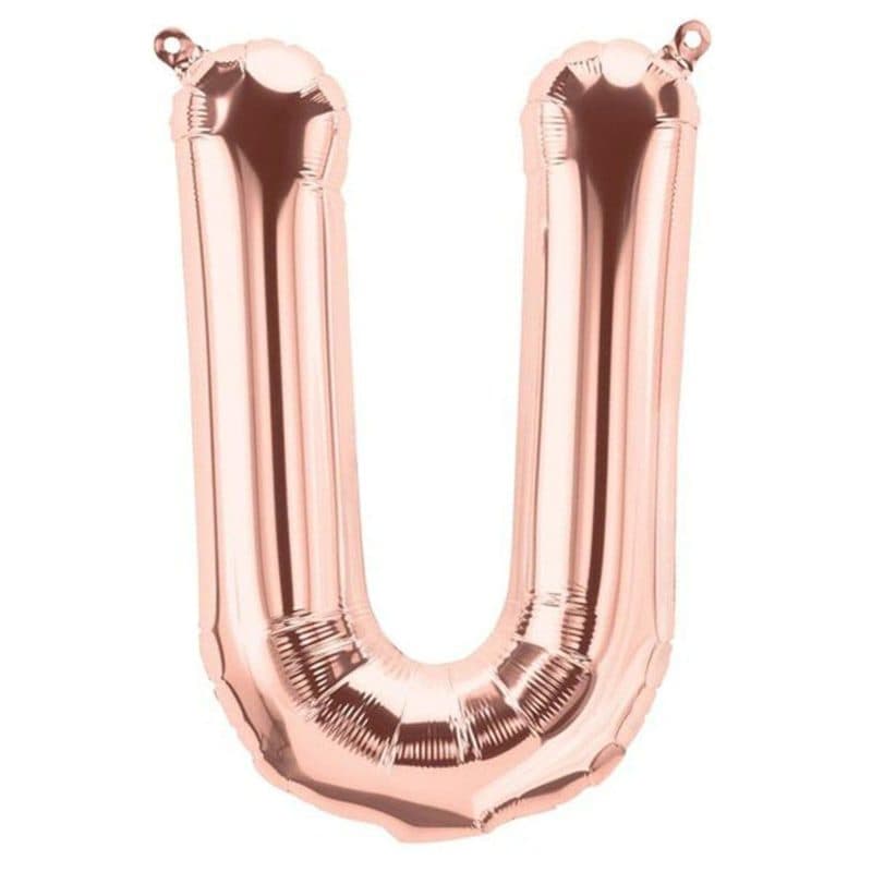 S/Shape:Letter U Rose Gold