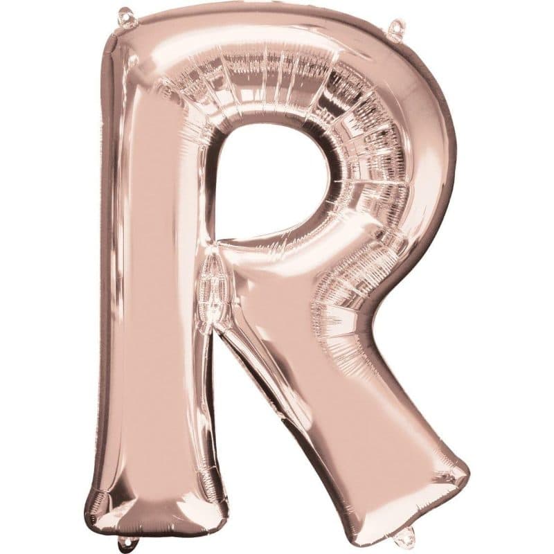 S/Shape:Letter R Rose Gold