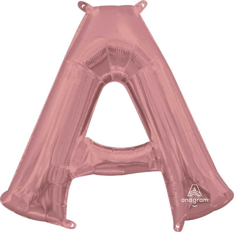 S/Shape:Letter A Rose Gold