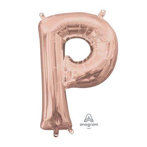 S/Shape:Letter P Rose Gold