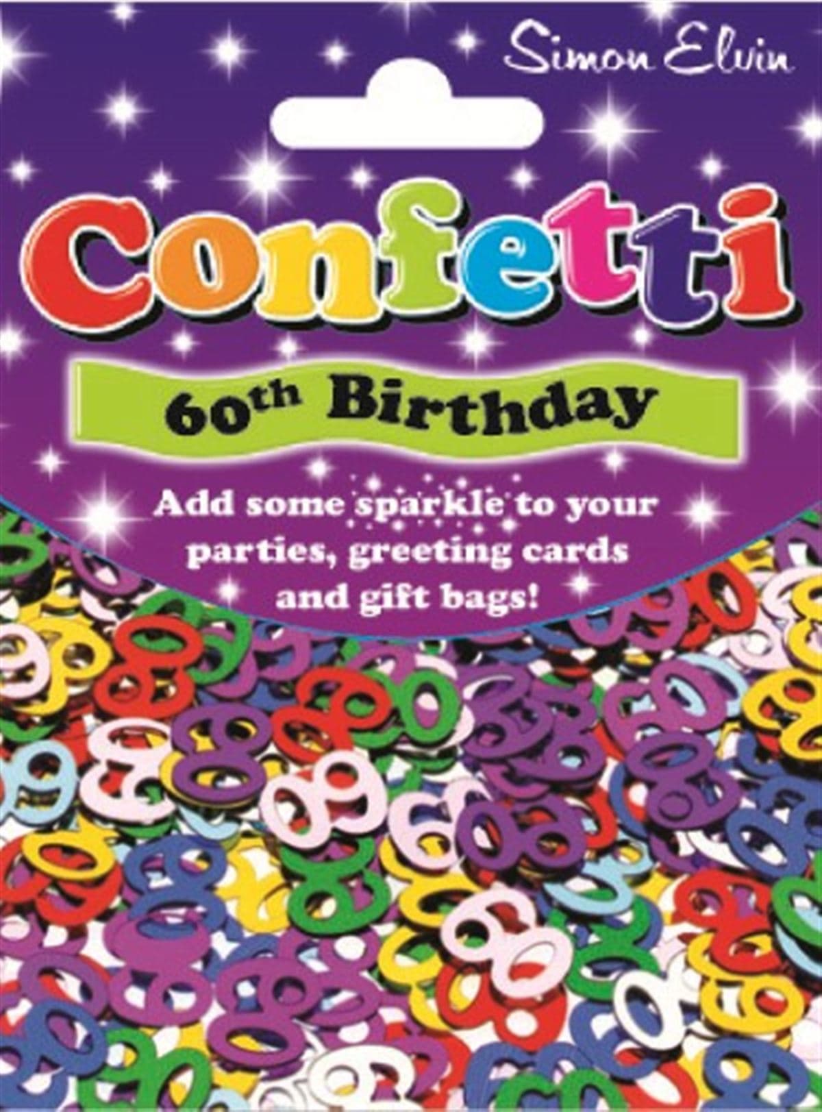 SE  Age 60 Confetti