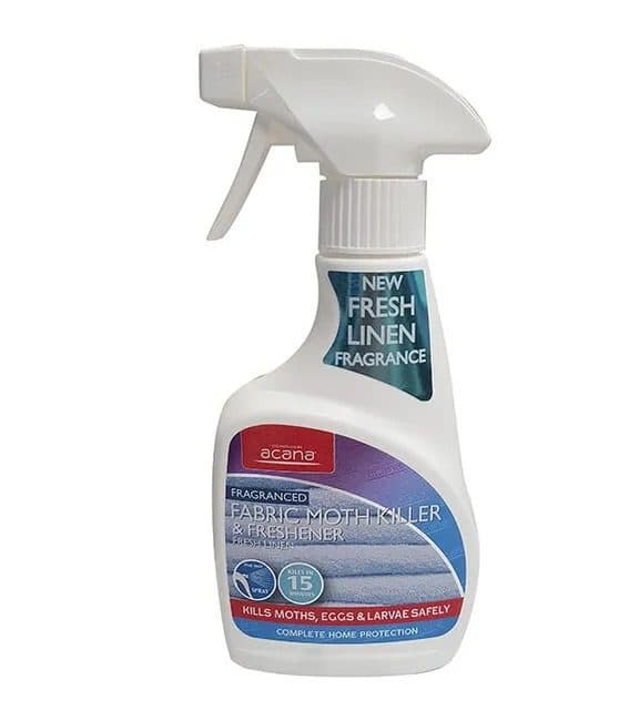 GM Fabric Moth Killer Spray 275ml, Fresh Linen