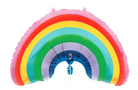 Unique Party Unique Balloon 1 Jumbo Helium Balloon Rainbow