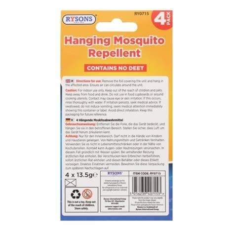 DGI 4 PACK HANGING MOSQUITO REPELLENT (48)