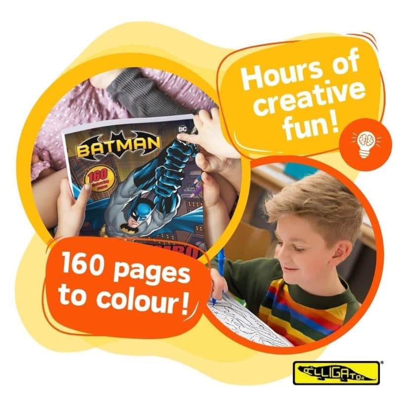 Batman Jumbo Colouring Book