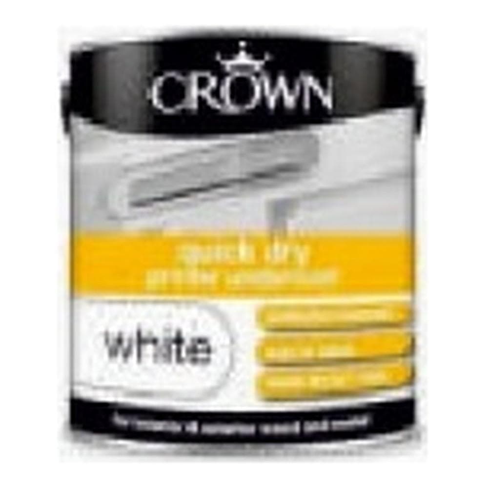 Crown WOOD PRIMER & UNDERWOODCOAT
WHITE 2.5LT