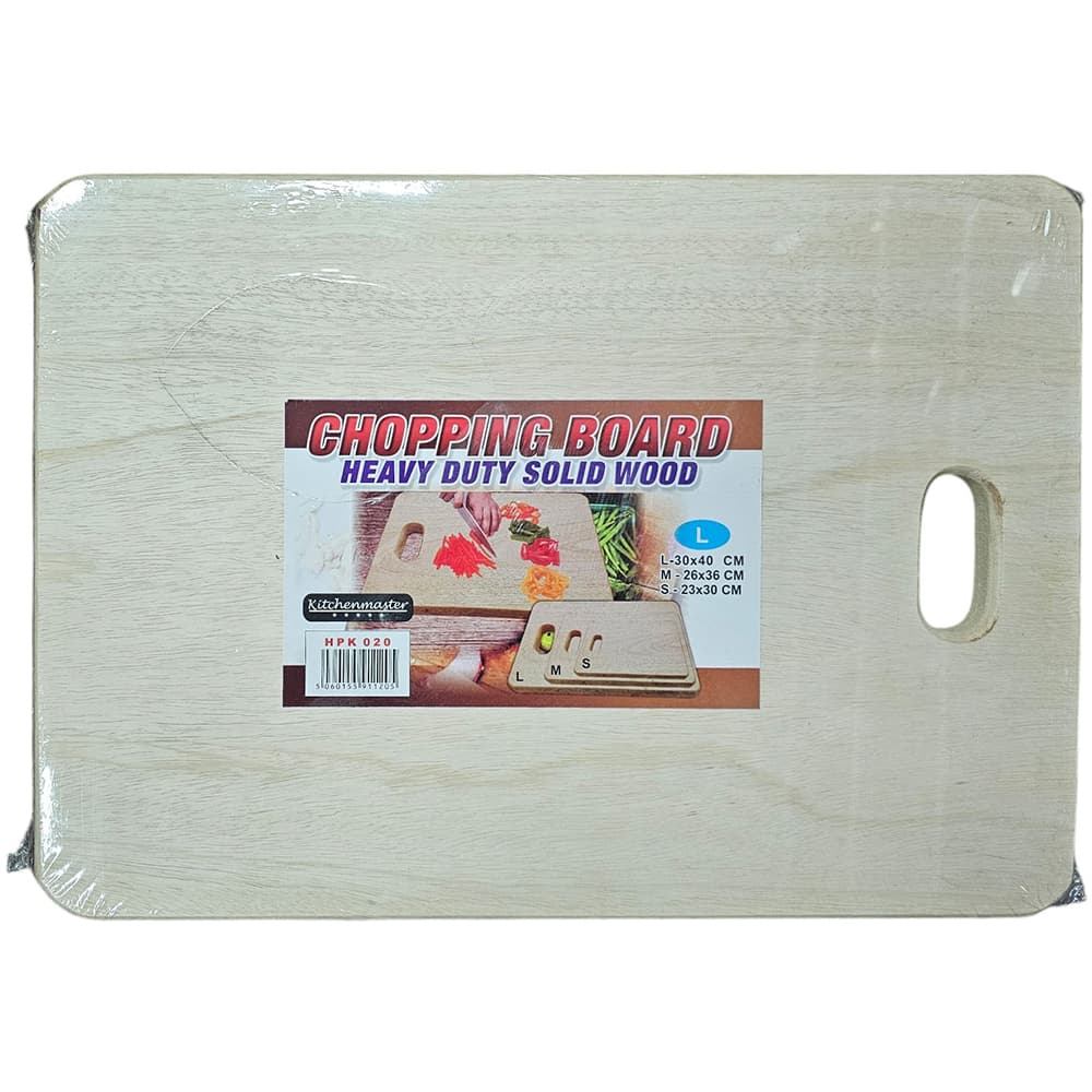 SOV Heavy Duty Large Wooden  Chopping Board 30*40cm