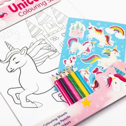 Unicorns Colouring Set 2