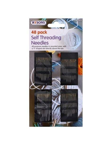 DGI 48 SELF THREADING NEEDLES