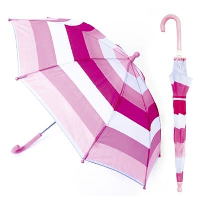 KIDS 16" Kids Auto Striped Umbrella