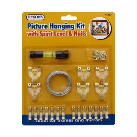 DGI SWDG PICTURE HANGING KIT + LEVEL (12/48)
