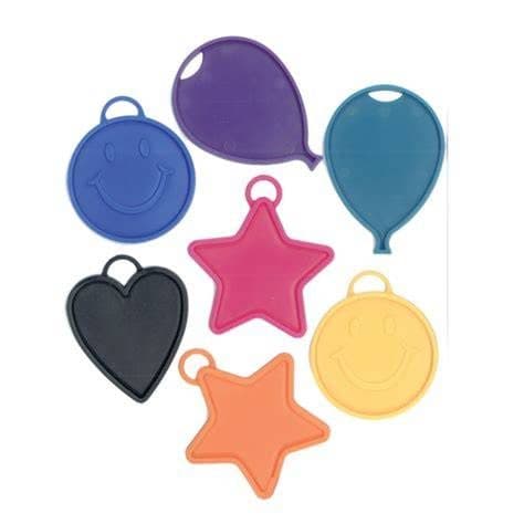 BALLOON WGHTS:15g 7 ASST COLS