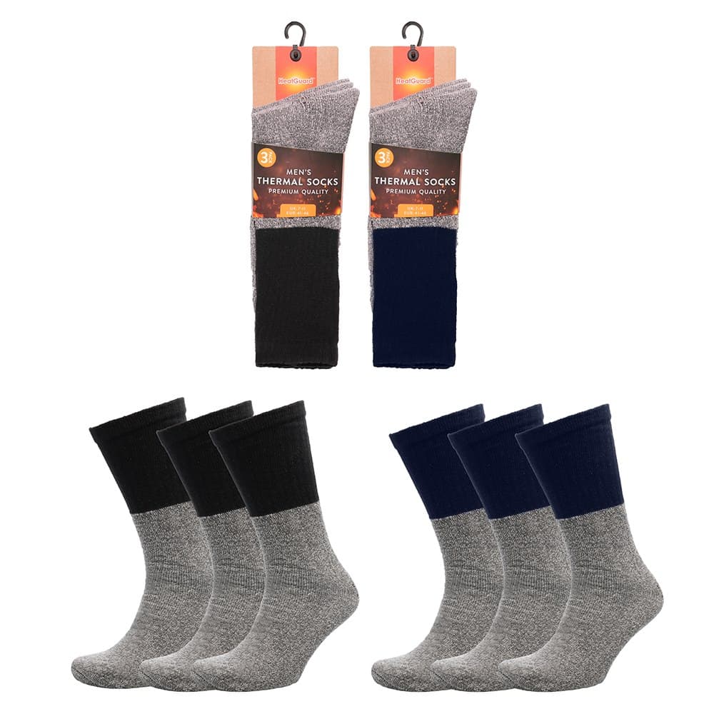 MENS 3PK PREMIUM THERMAL SOCKS