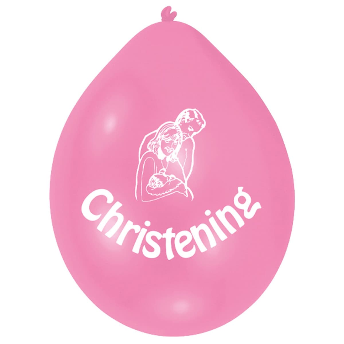 Balloon pk10 22cm Christen Pink