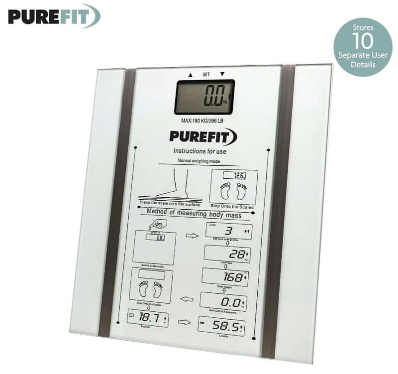 DGI Purefit Body Fat Scale White (10)