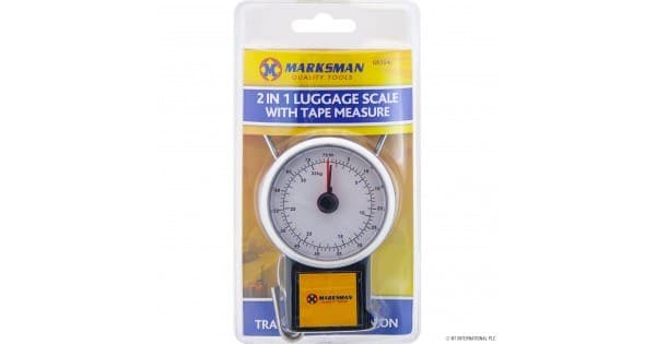 2 in 1 Luggage Scale with Tape Measure