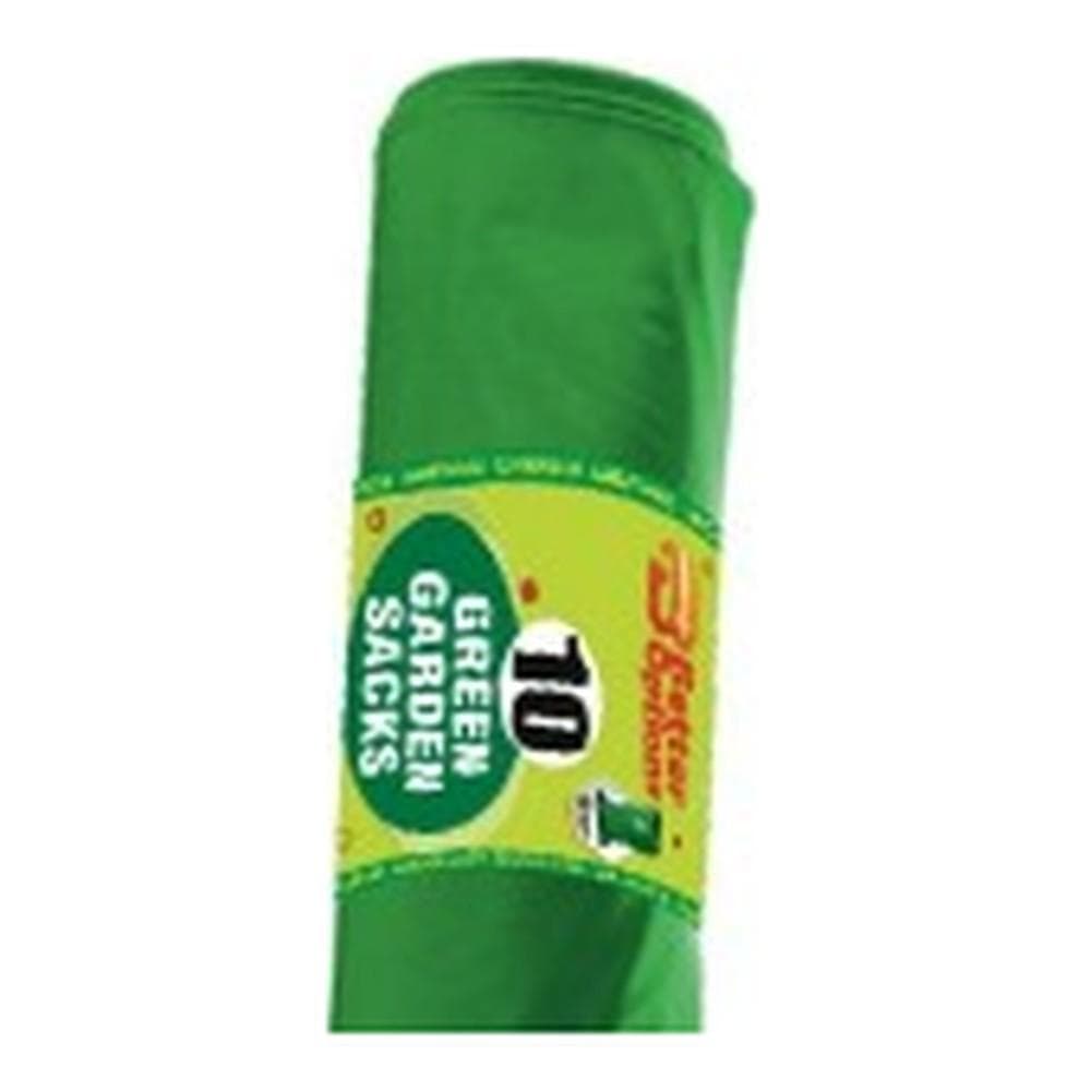Better Options 10 Heavy Duty Garden Green Sacks