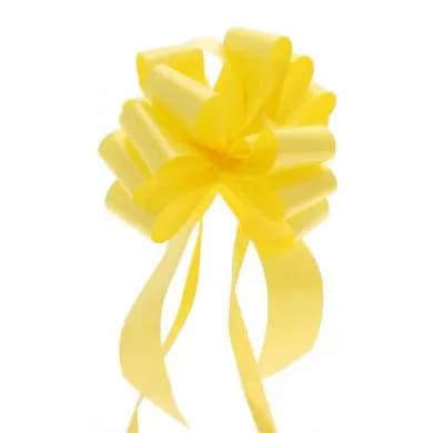 31Mm Daffodil yellow Pullbow - 39 pk30
