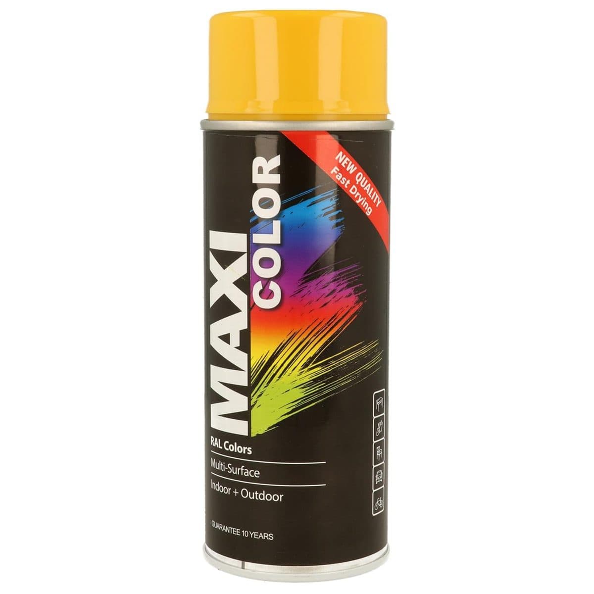 MAXICOLOR GLOSS GOLD YELLOW RAL 1004 CASE OF 6