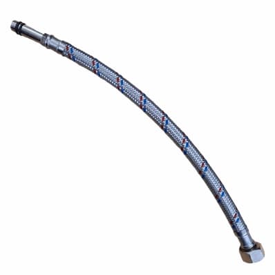 Ocean-Flo FH06 Stainless Steel Flexi F3/8" M3/8" 30cm