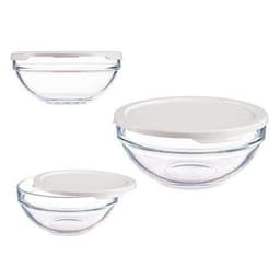 Pasabahce Glass Storage Bowl with Lid 2