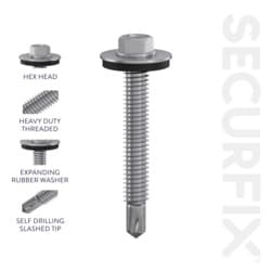 Securit  Self.d.roof.screw 5.5x32 Heavy(100)