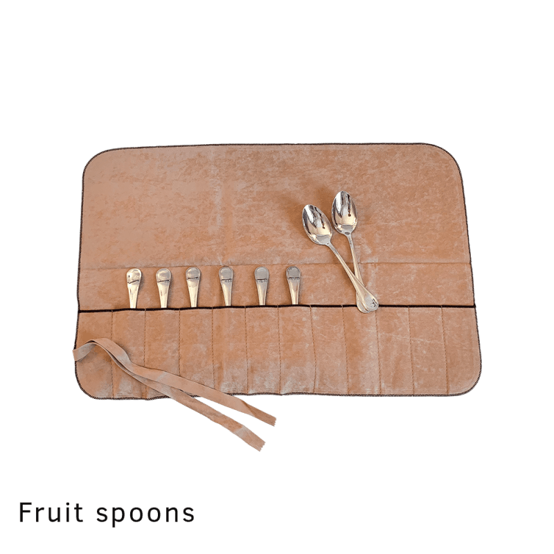 Hagerty SILVER GUARD (CUTLERY ROLL - 12 FRUITS SPOONS)