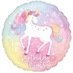 Amscan Enchanted Unicorn Bday Foil Balloon 2