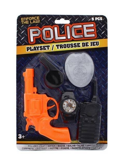 DGI 5PC Police Play Set Kid