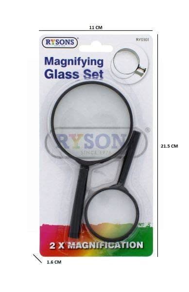 DGI 2PC Magnifying Glass Set