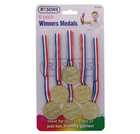 DGI 6PK Winners Medals