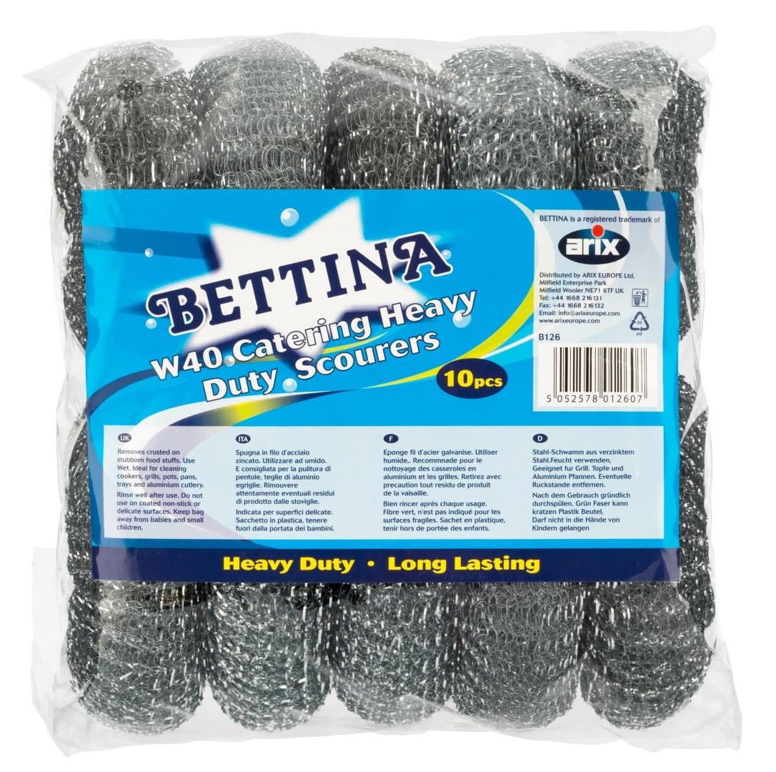 Bettina 10pc Heavy Duty Scourers