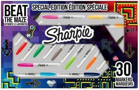WK SHARPIE BEAT THE MAZE 30 MARKERS