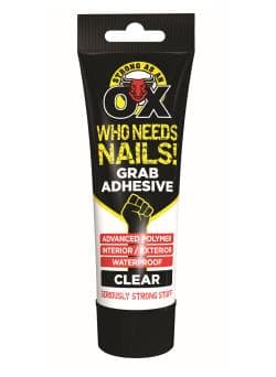 SAAO WHO NEEDS NAIL CLEAR ADHESIVE SQUEEZY 184G