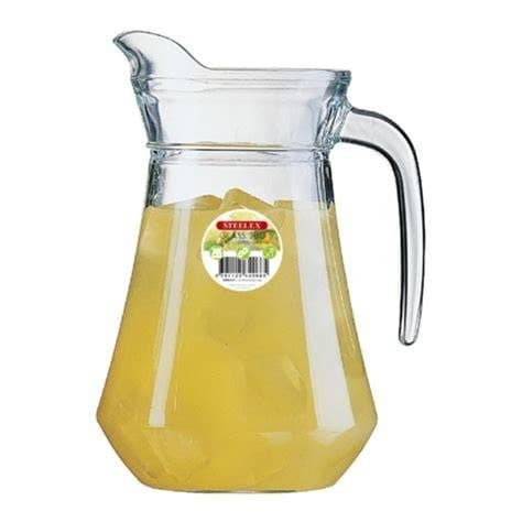 Flora 1.2 Lt Glass Jug-steelex Glassw