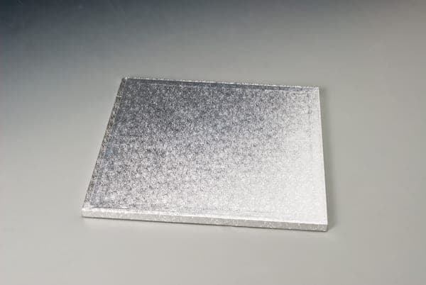 11" SQUARE Embossed Cake Drum PACK OF 5