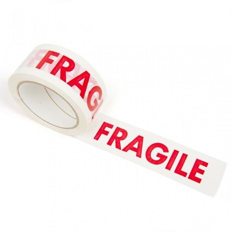 48mm X 66m Fragile LN Tape Roll Of 6