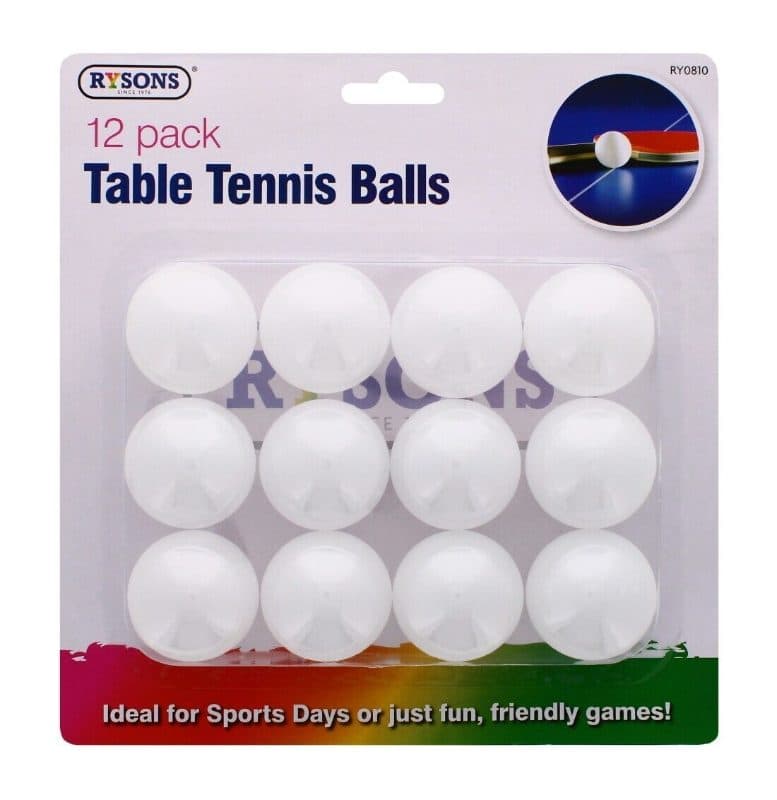 DGI 12 PK Table Tennis Balls (12/48)