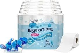 Freedom Inspirations Aloe Vera 3 Ply 9PKX 5 Toilet Tissue