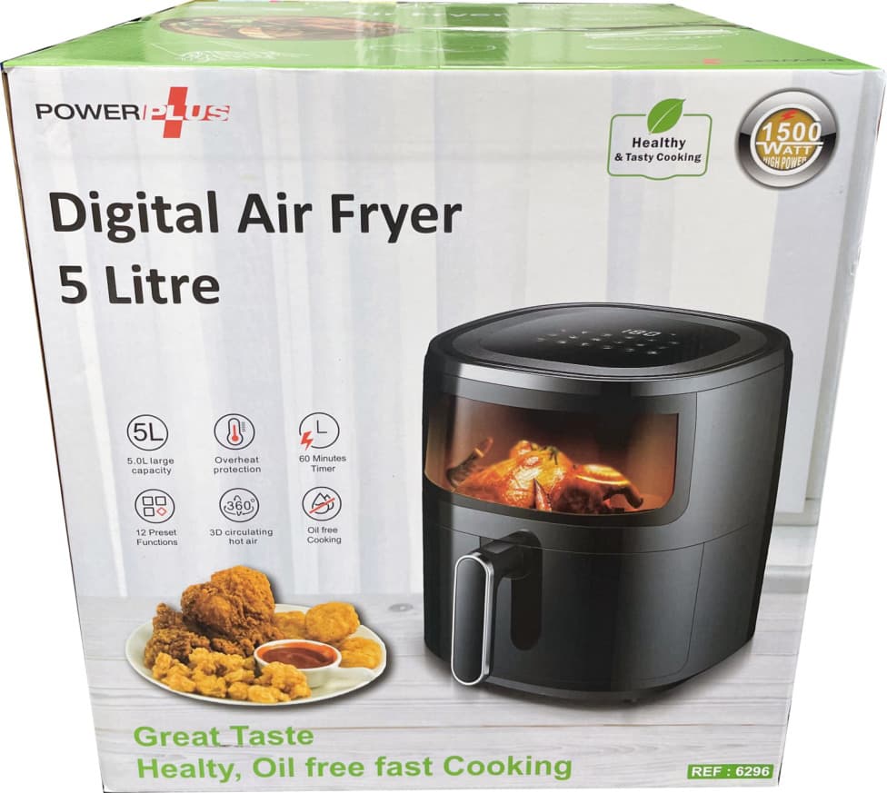Powerplus  Digital Air Fryer 5 Litre 1500w