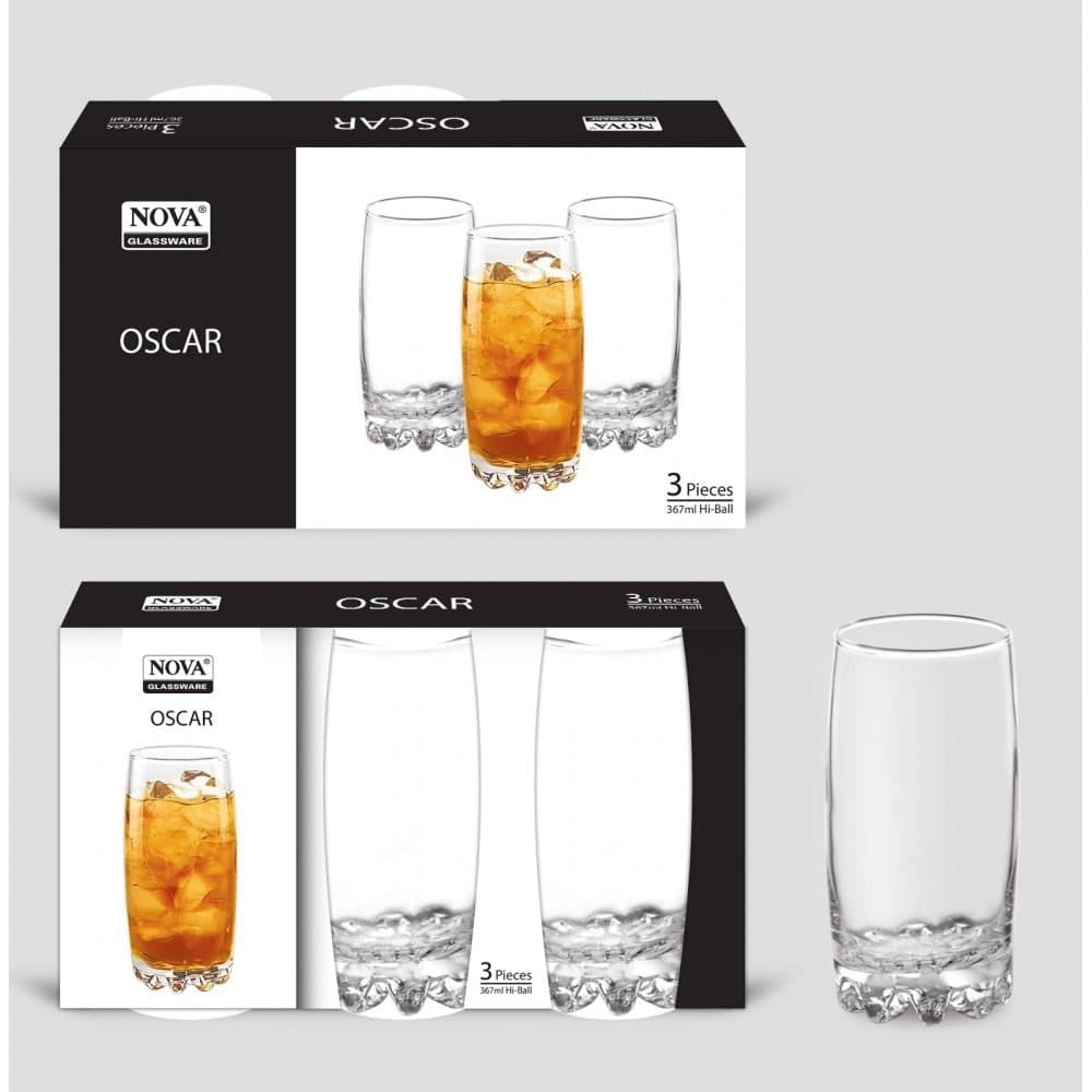 SOV Canna 3 Drinking Glass 280ml