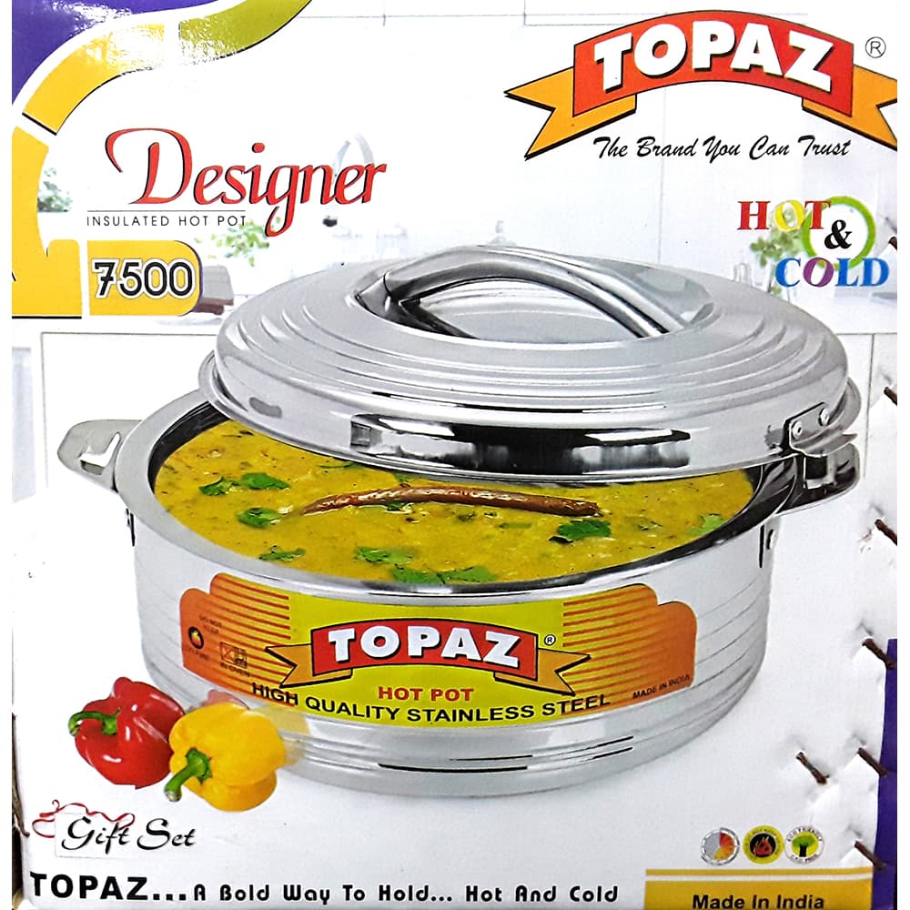 Topaz Designer SS Hotpot 7500ml
