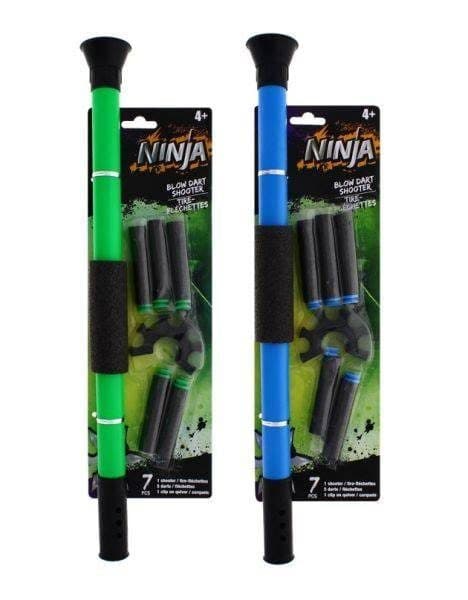 7pc Ninja Blow Dart Shooter