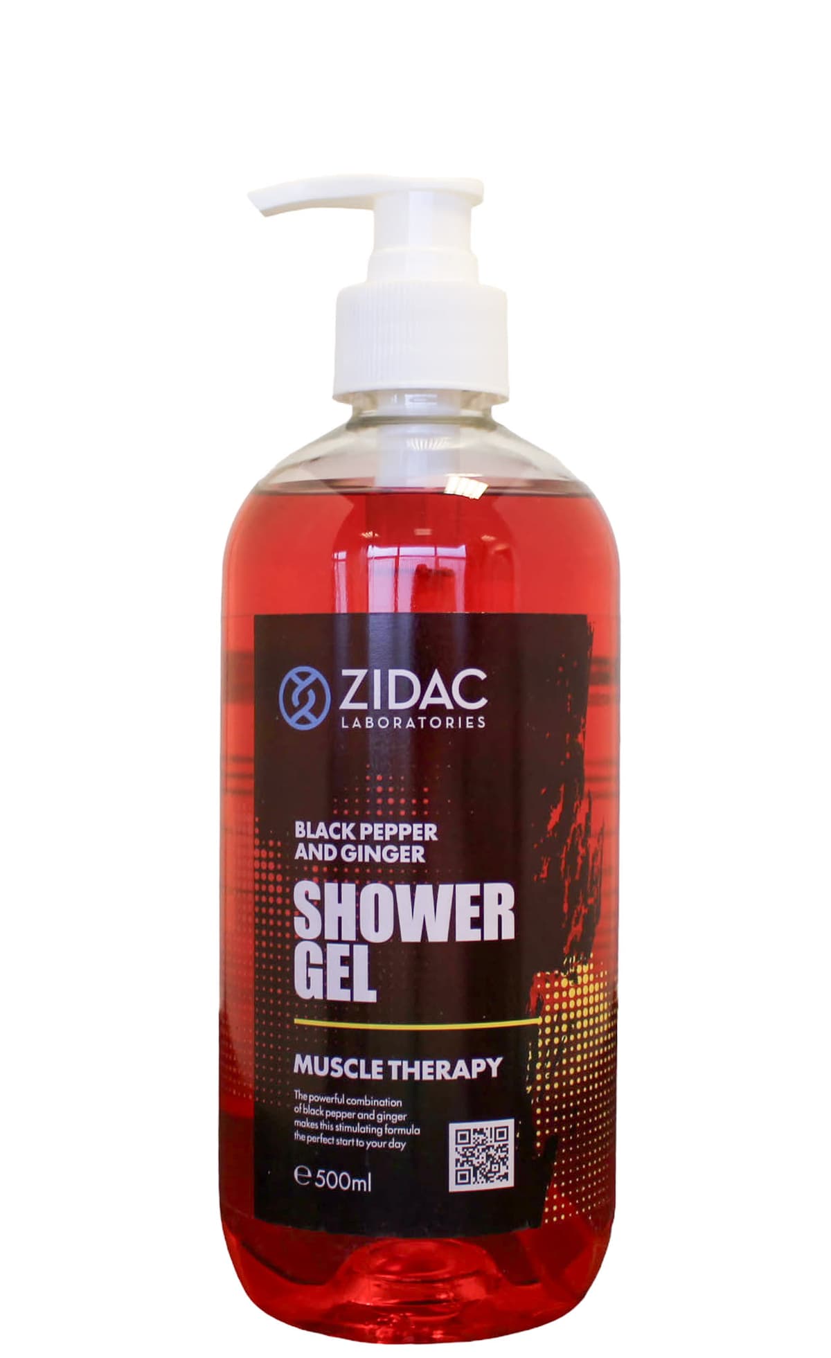 Zidac For Men 500ml Shower Gel Musical Therapy